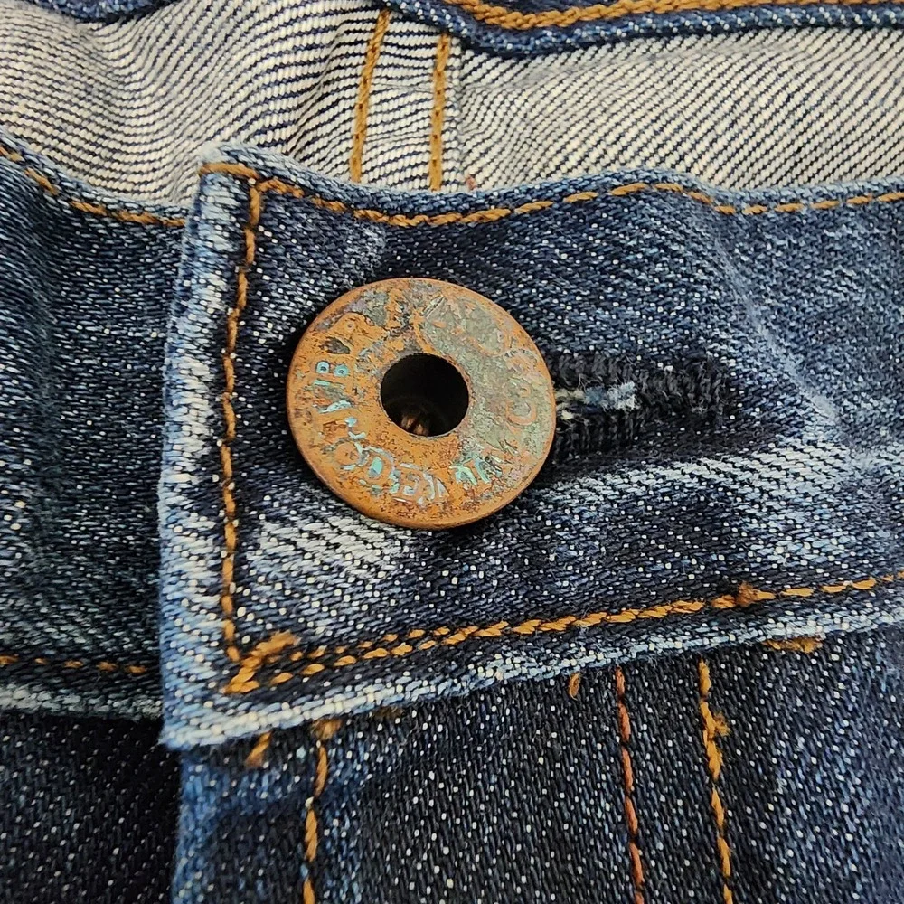 J.Brand Walker Relaxed Straight‎ Leg Size 38 Med Wash Blue Jeans. Button Fly Men